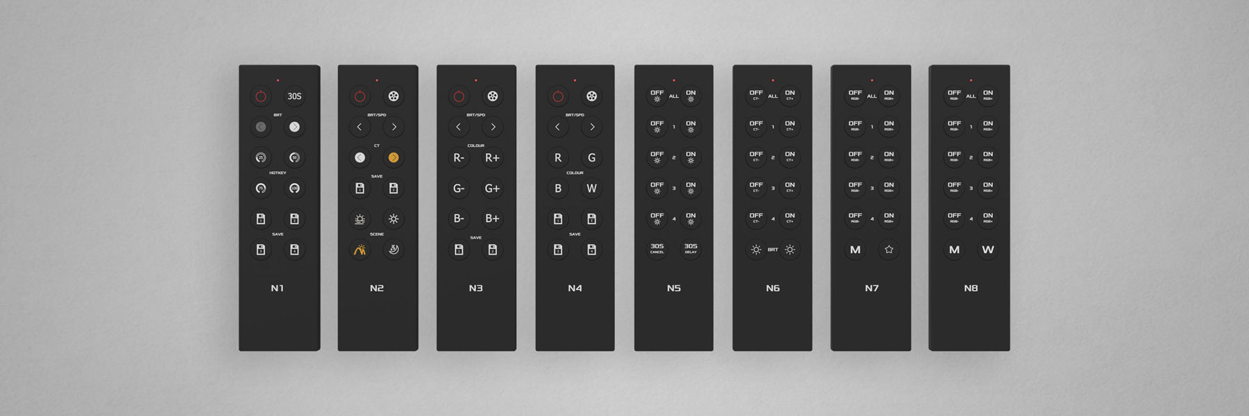 N3 Wireless LED Remote Control