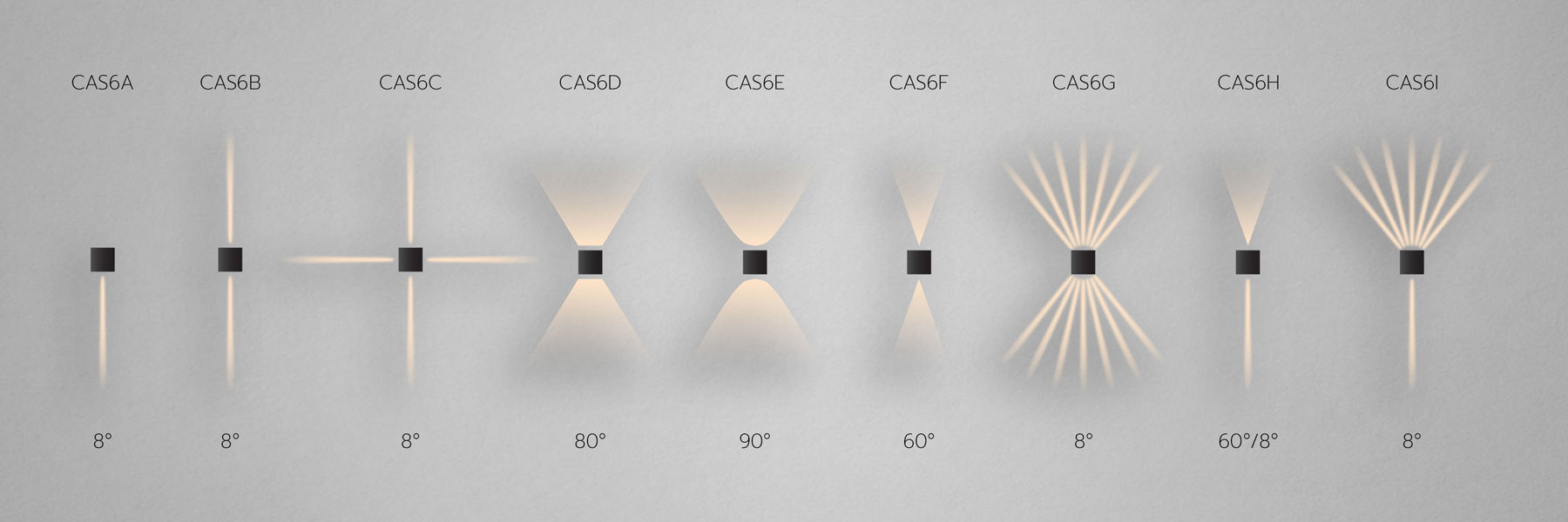 Caspa LED Wall Light