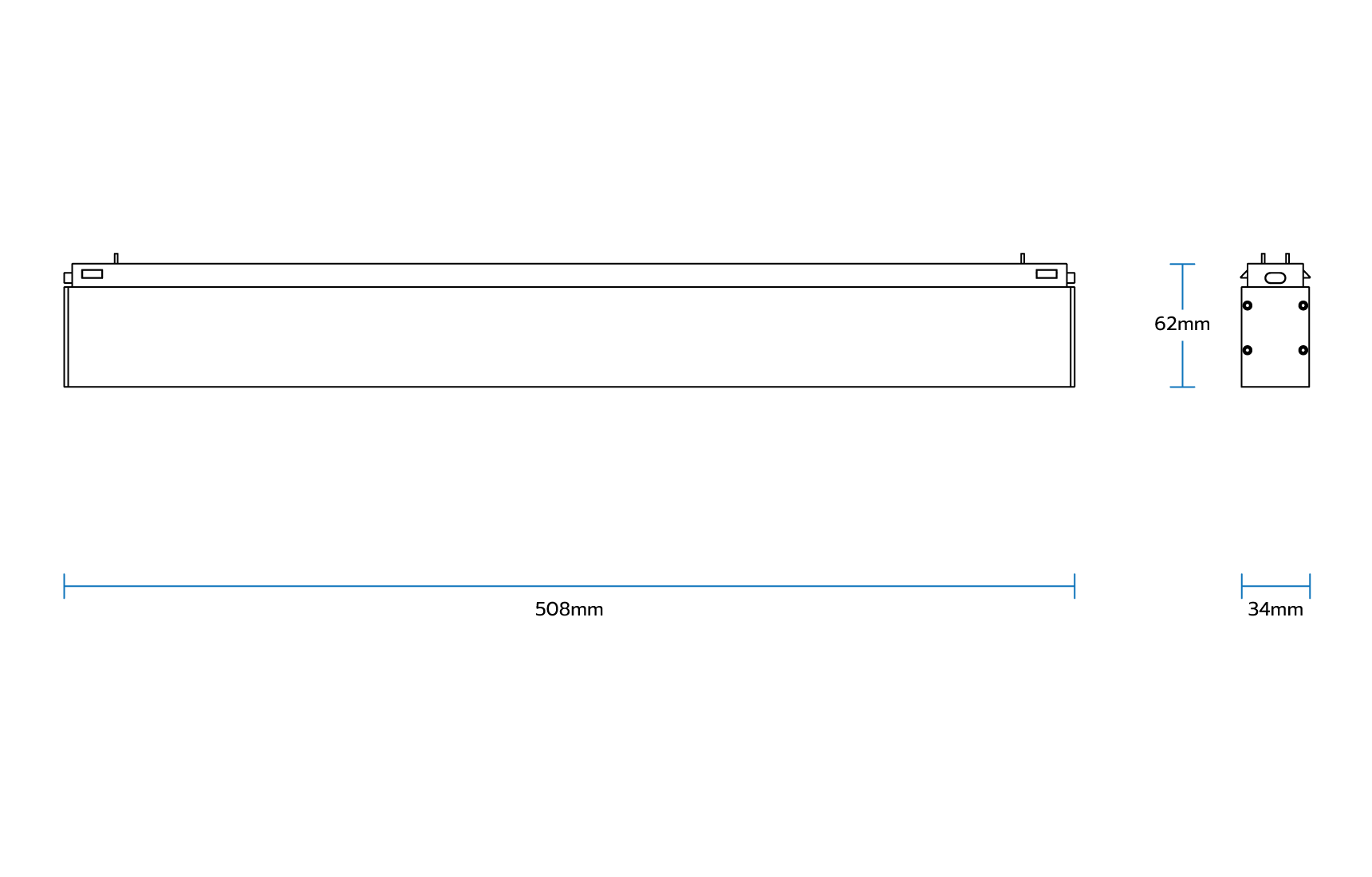 Delecto Magnetic Linear LED Fixture