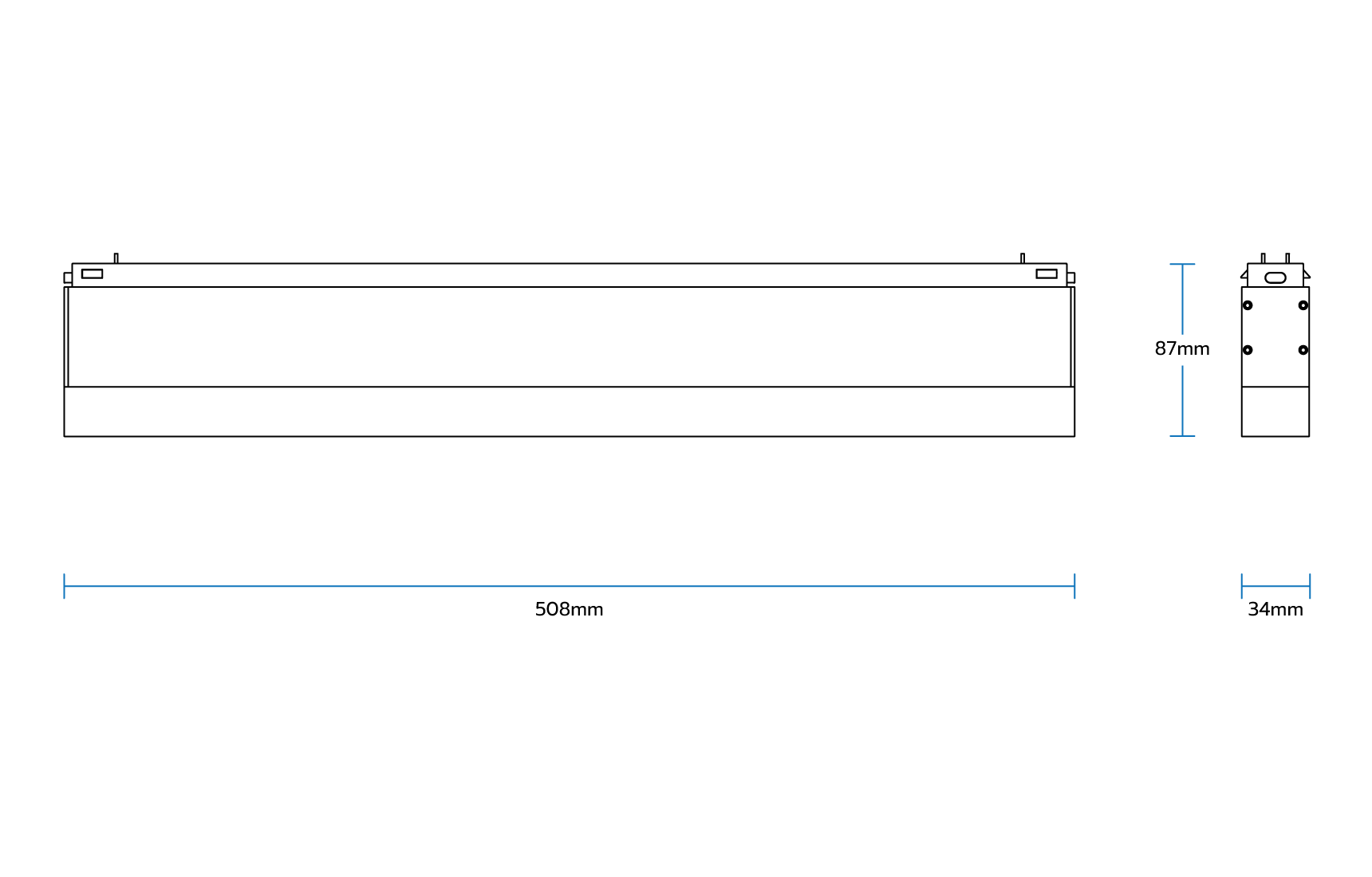 Delecto Magnetic Linear LED Fixture