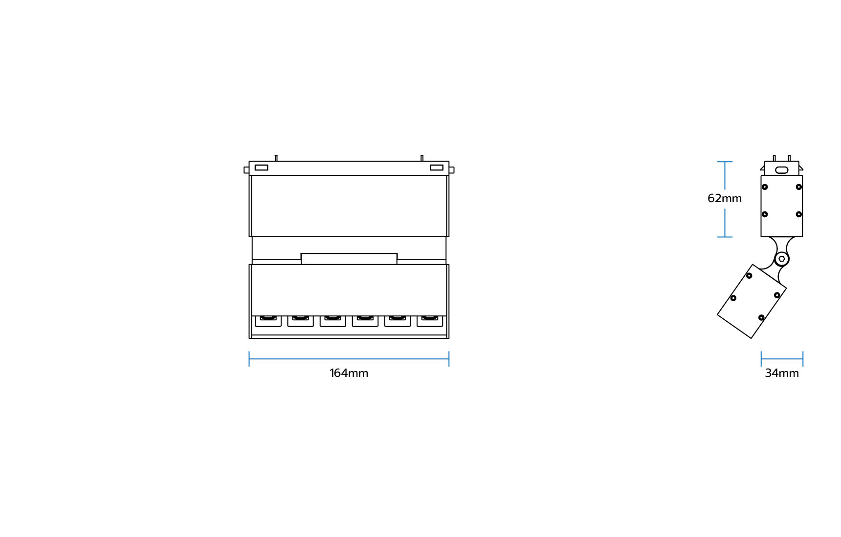 Delecto Magnetic Linear LED Fixture