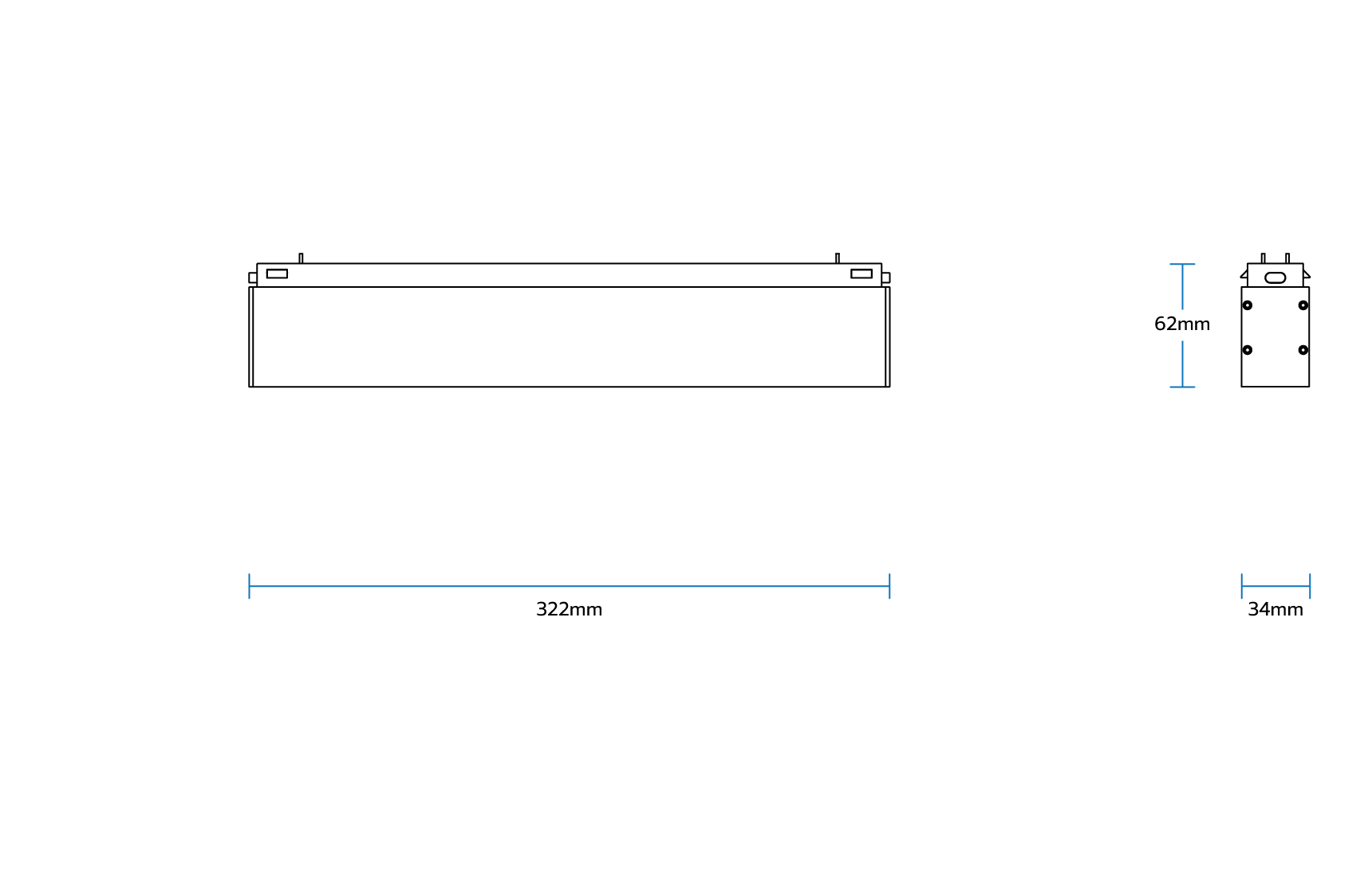 Delecto Magnetic Linear LED Fixture
