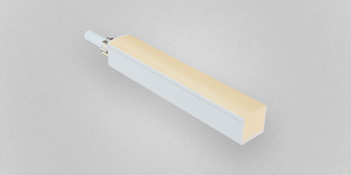LED Neon Injection Moulded Connection